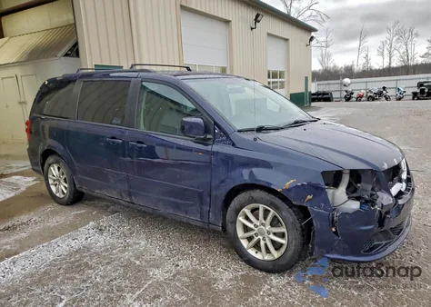 2016 Dodge Grand Caravan Sxt z USA, uszkodzony, nr VIN 2C4RDGCG1GR177735